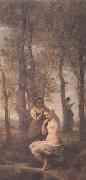 Jean Baptiste Camille  Corot La toilette (mk11) USA oil painting reproduction